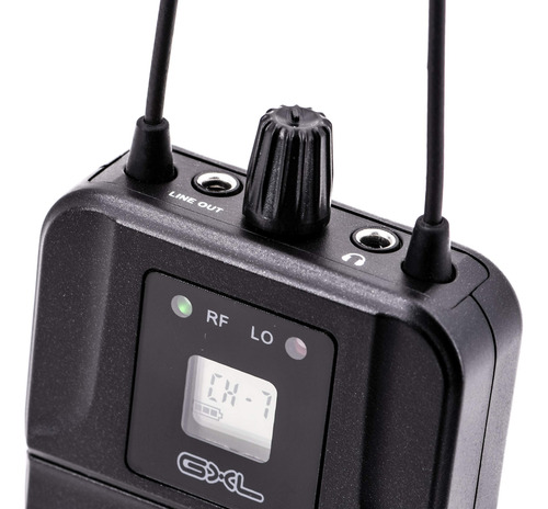 Sistema De Monitor Inalámbrico En El Oído Con Auriculares Y
