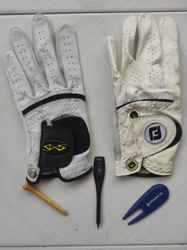 Guantine Golf Caballero Footjoy Snake Izquierda Talla S Blan