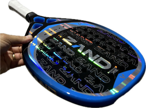 Raquete De Beach Tennis Zand Z Jump 2024 Dani Mola Carbon 3k Cor Peso 316gr - 25.5cm