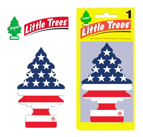 Imagem 4 de 4 de Combo Odorizador De Ambiente Eua Little Trees 3 Unidades