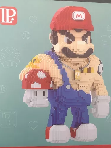 Figuras Mario Bros Base Rígida Kit 10 Pzas Coroplast