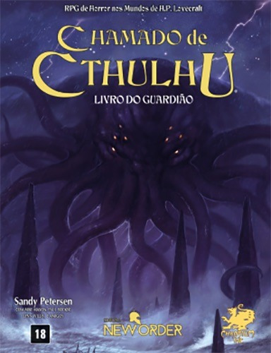 Chamado de Cthulhu, de Fricker, Paul. Fraternidade Editora Ltda - ME,Chaosium, capa dura em português, 2021
