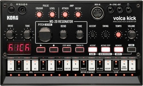 Sintetizador Korg Volca Kick Generador Kick Drum Bombo