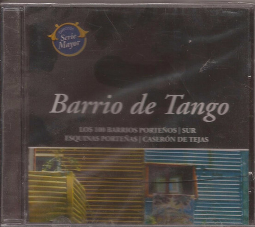 Cd Barrio De Tango ( Gardel, Castillo, Troilo) Sellado 