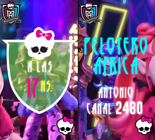 Video Invitación Cumpleaños Animadas Monster High