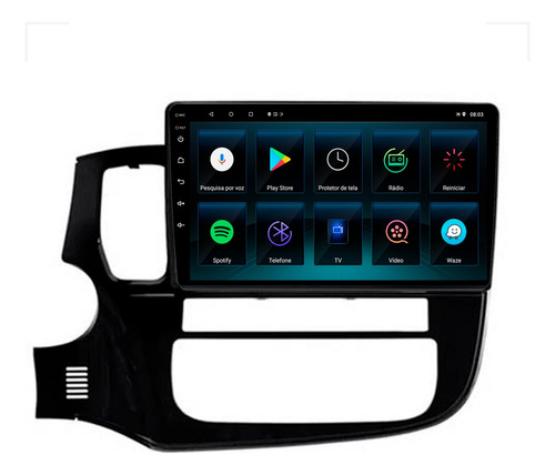 Multimidia Outlander 14/21 9p Android Carplay 2/32gb