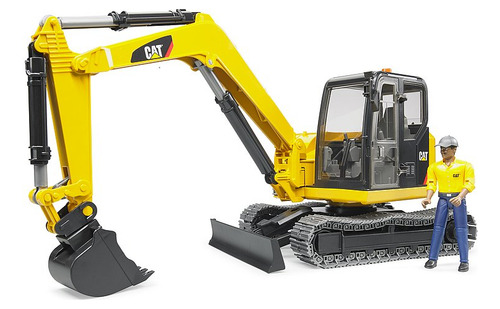 Miniexcavadora Cat + 1 Trabajador 02466