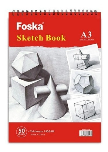Block Artista A3 Foska Para Bocetos (sketch Book)