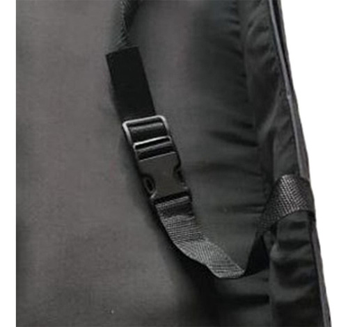 Dk Cochecito Reposapiés 50cm Accs Universal Duradero Negro