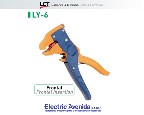 Pinza Pelacables Frontal 0,2 - 6 Mm Ly-6 Lct Electricavenida