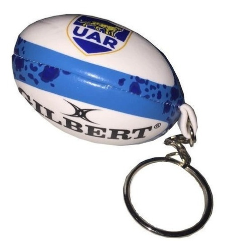 Mini Llavero Pelota Rugby Gilbert Equipos - Olivos