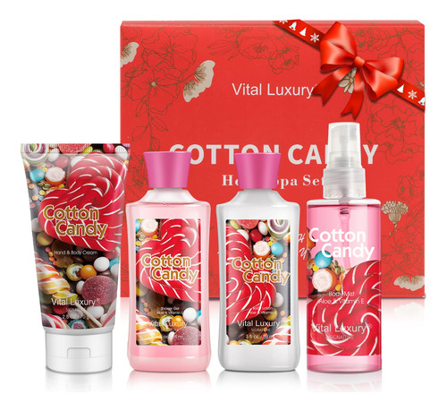 Vital Luxury - Kit De Bano Y Cuerpo, 3 onzas Liquidas, Set D