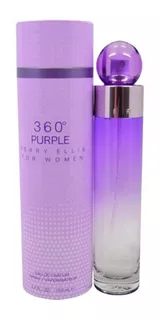360 Purple Dama Perry Ellis 100 Ml Edp Spray - Original