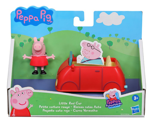 Set de figuras y vehículos Hasbro de Peppa Pig