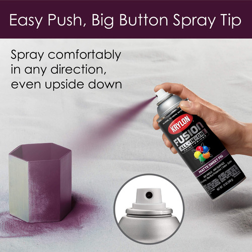 Pintura En Aerosol Adhesiva 354 Ml Para Interiores Y Exterio