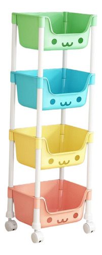 Carrito De 4 Niveles Para Uso Doméstico, Carrito Estilo A