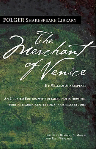 The Merchant Of Venice, De William Shakespeare. Editorial Simon & Schuster, Tapa Blanda En Inglés, 2010
