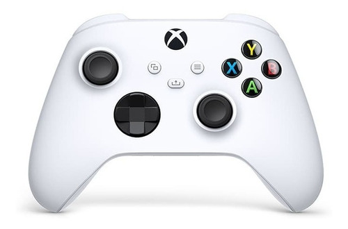 Imagen 1 de 7 de Joystick Inalambrico Xbox Series X Series S Robot Blanco.
