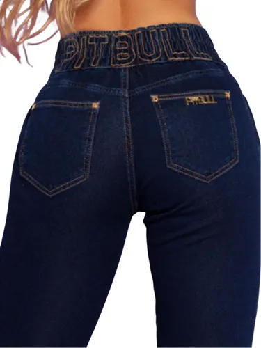 Cal a Feminina Pit Bull Jeans Jogger Empina Bumbum Original