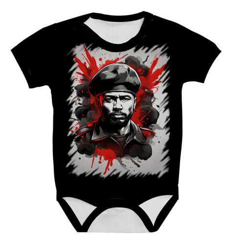 Body De Bebê Bodie Boina Comunista Vermelha 4
