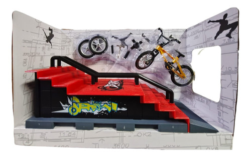 Skate Para Dedos Kit Parque De Patinaje Con Dedos Accesorios