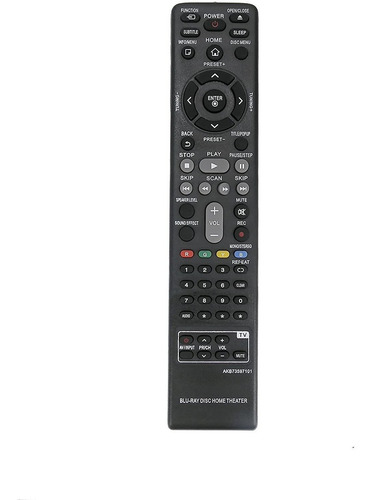 Control Remoto  Akb73597101 Para LG Blu-ray Home Theater