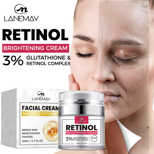 Crema Hidratante Facial Q Con Retinol, Vitamina E E Hialurón