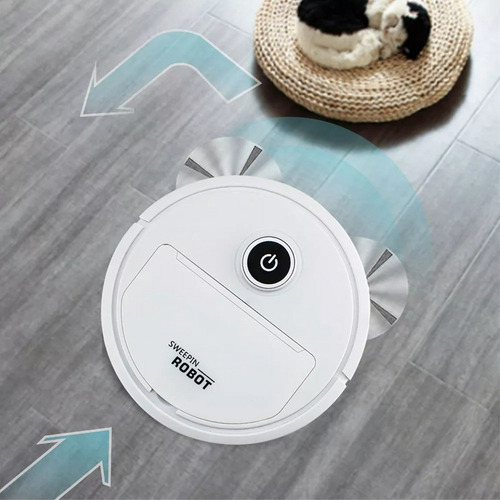 Aspiradora Y Robot Aspiradora 3 En 1 Recargable Por Usb