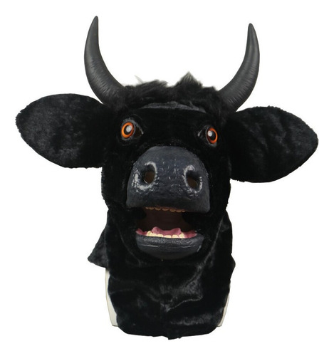 Para W Máscara Facial De Látex Con Forma De Vaca Y Toro,
