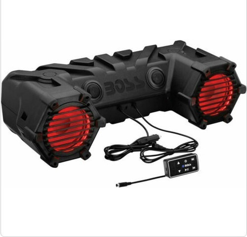 Bafle Potenciado Bluetooth Atv//marine Atv95led Barra De Led