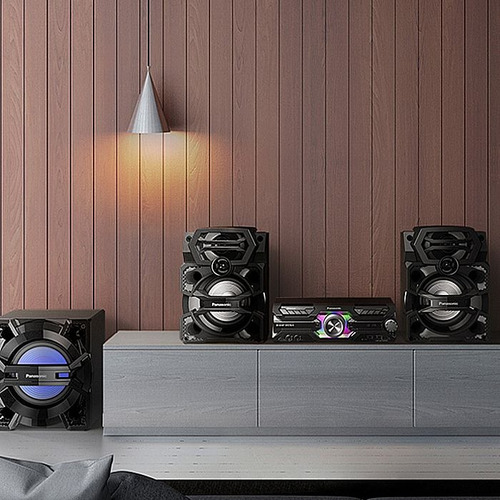 Mini componente preto Panasonic Akx930 2200w