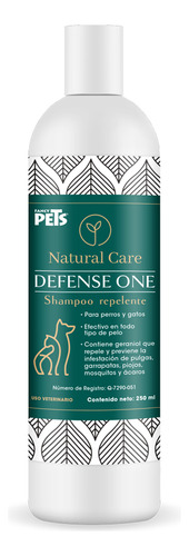Shampoo Para Perro Shampoo Defense 250 Ml Fancy Pets