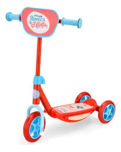 Patinete Infantil Julieta - Unitoys Cor Vermelho