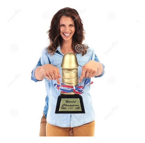 Trofeo Mi Hombre Es Un Campeon Pene Trofeo Lenceria