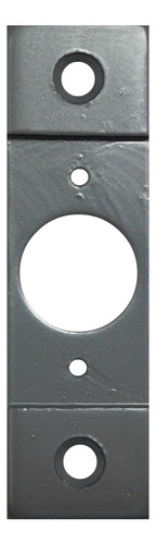 Placa Conversion Puerta Cv 2414 Acabado Lacado Plateado 4-1