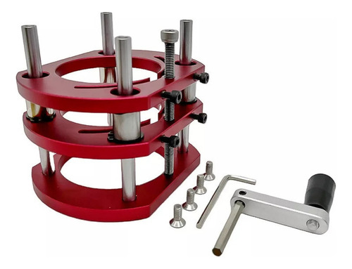 Soporte De Enrutador De Mesa Elevadora De Aluminio J Para
