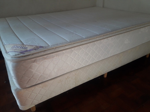 Sommier Belmo Belspring 140 X 190 Pilow Resortes Impecable