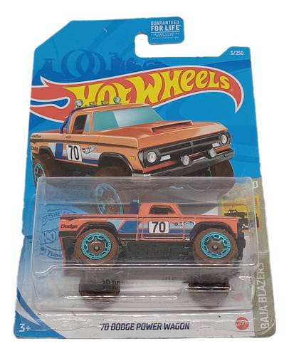 Camioneta Coleccion Dodge Power Wagon ´70 Hot Wheels