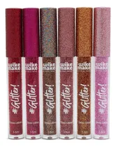Comprar Gloss Labial Com Glitter Cor 01 A 06 Wike Make By Miss Rôse