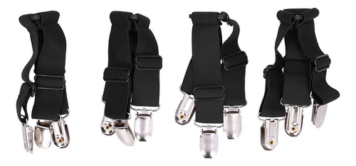 Sujetadores Para Sábanas, 4 Piezas, Clips Elásticos