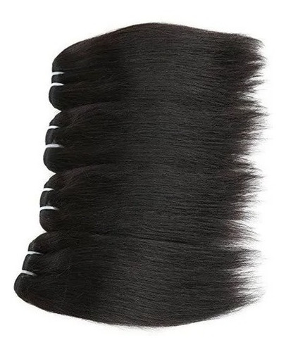 Cabello Humano Natural En Pantalla, 4 Pantallas, Pelo Liso,