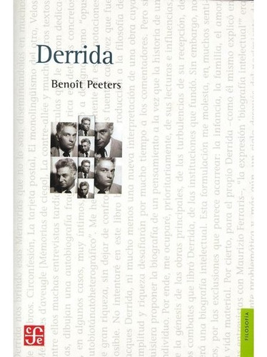 Derrida. Benoit Peeters. Fondo De Cultura