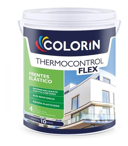 Colorin Thermocontrol Flex 10 Lts | Pinturerias Devoto