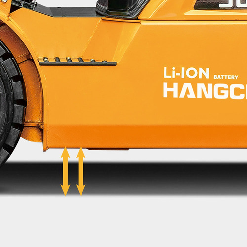 Autoelevador Eléctrico 0 Hs Hangcha 2.5 Tn Serie Xe Litio
