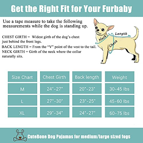 Pijama Para Perros Cutebone, Ropa Elástica Para Perros De T