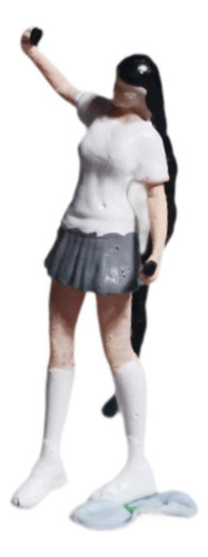 1/64 Figuras Modelo De Figura Pintada A Top White Femenina