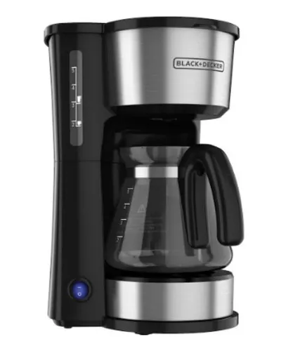 Cafetera Black+Decker Programable 12 tazas, Filtro CM1331S