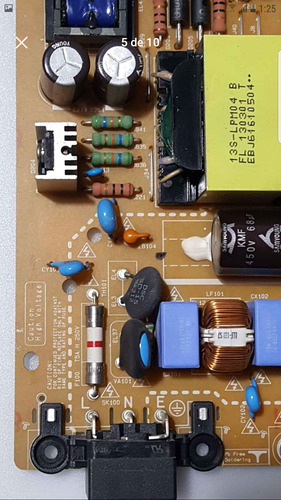 Placa Fuente Tv LG 42la6130 42ln5700 42la6200 Eax65100001 (Usado)