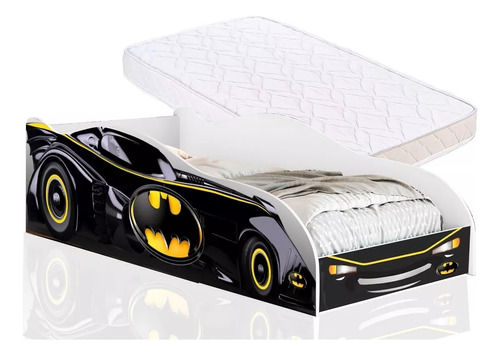 Mini Berço Cama Batman Com Colchão Incluso Juvenil Full