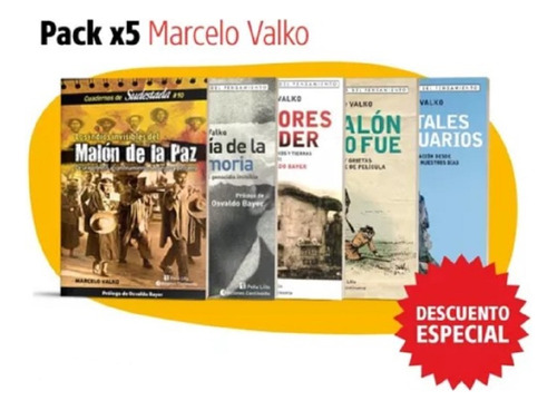 Pack Oferta 5 Libros De Marcelo Valko